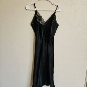 Victoria's Secret Vintage Black Lace Slip